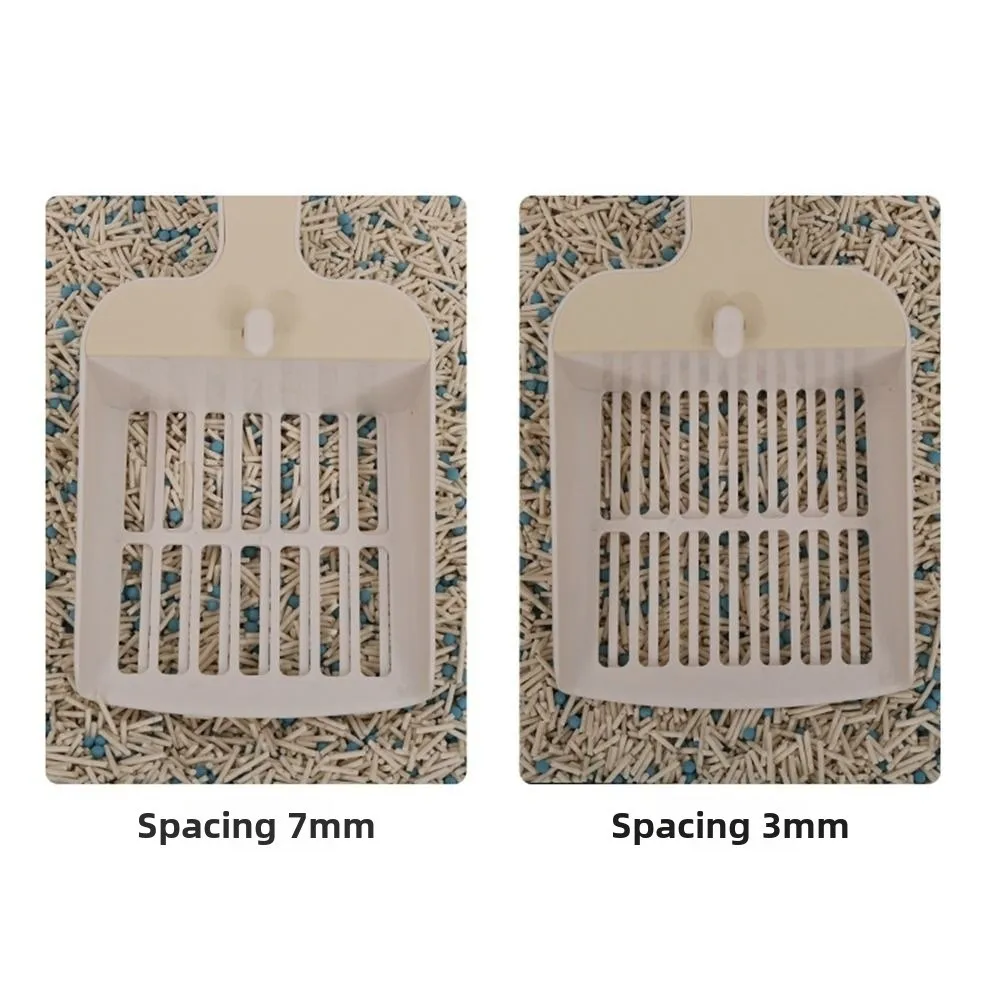

Adjustable Hole Cat Litter Shovel Hollowed Out Comfortable Handle Pet Waste Picker Hanging Feature Fast Sifting