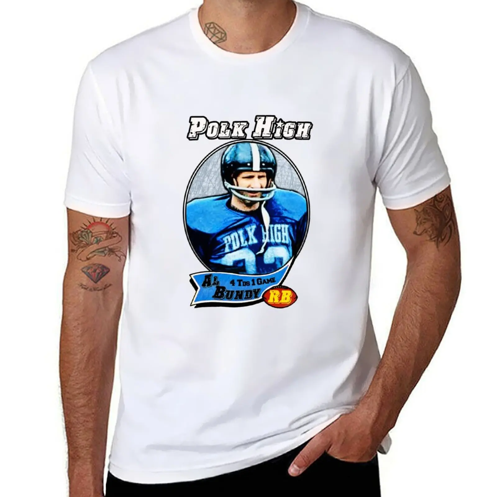

Al Bundy Football card T-Shirt t shirts for man pack cotton man t shirt cotton T-Shirt