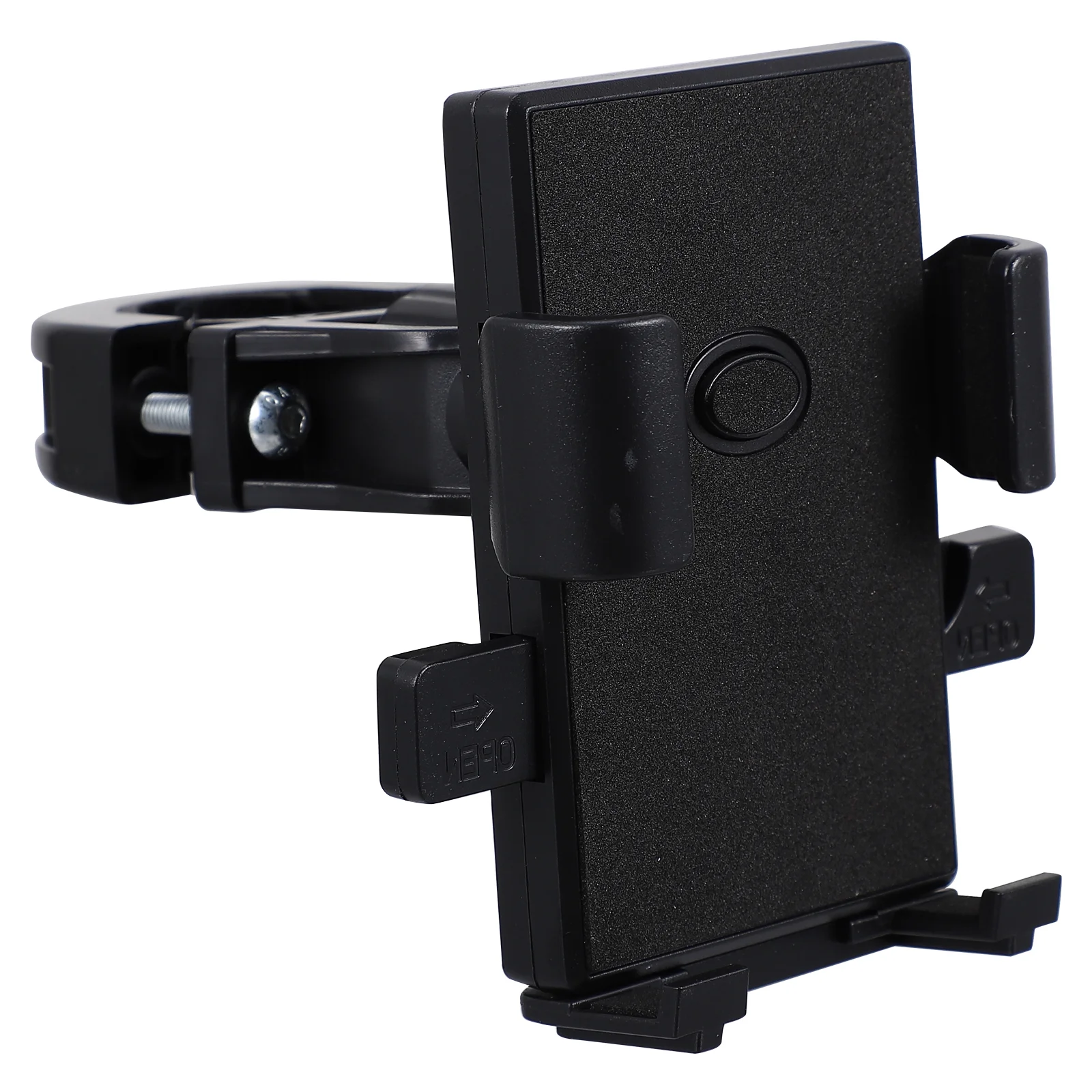 Anti- Shake Phone Holder Mount For Bike Handlebar Electric Motorcycle Support Black