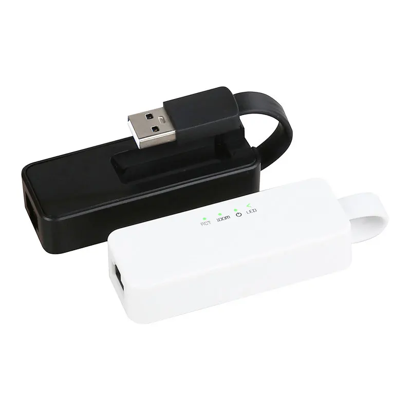 USB2.0 Ethernet Adapter 100Mbps Network Card to Internet RJ45 Lan Card for Mac OS Android Tablet LapPC Windows 7 8