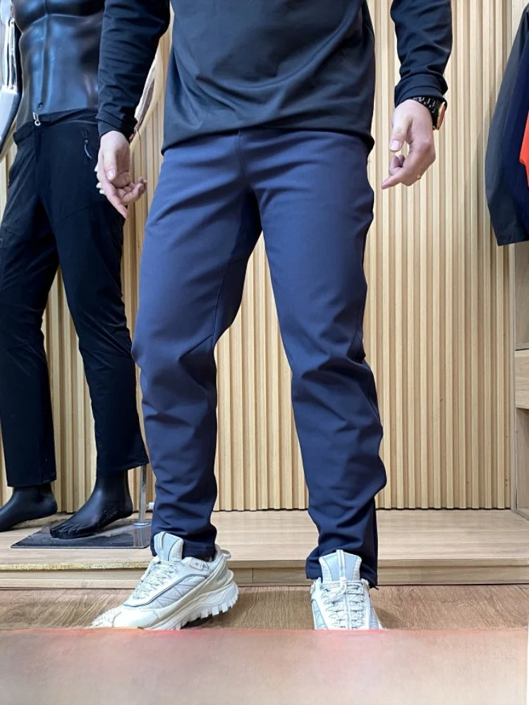 Function Series 3D Tailoring Outdoor Men's Casual Pants Zipper Hiking Sports Long Trousers Breathable Comfortable Nylon