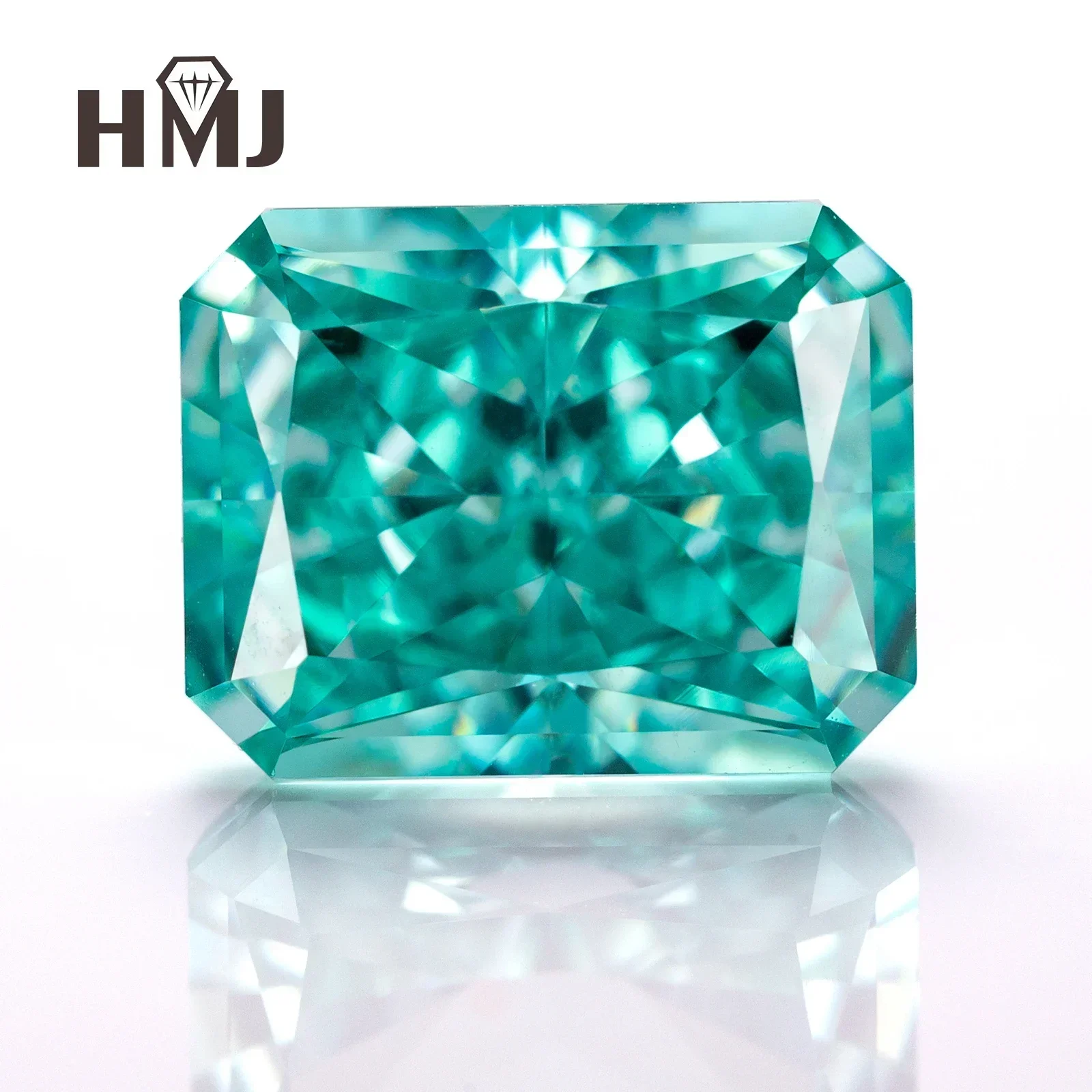 

HMJ 5A Birthstone Cubic Zirconia Radiant Crushed Ice Cut Cubic Zirconia Stone Synthetic Moissanite Gems Beads For Jewelry CZ