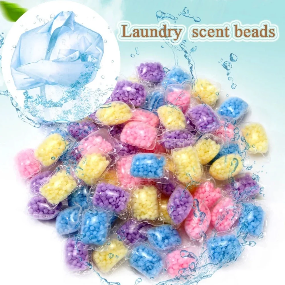 

20 Laundry Scent Beads Granule Clean Clothing Increase Aroma Refreshing Supple Water Soluble Aromatherapy Burst 72 hours lasting