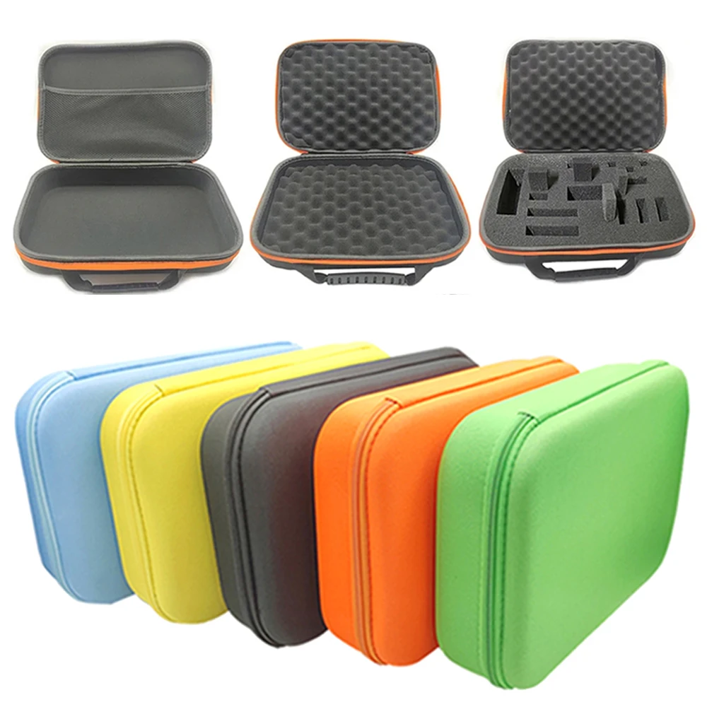 Hard Storage Case DIY Foam Travel Zipper Bag Carry Case For Outdoor Tool Box Accessories Personalization Shockproof Camera Bag