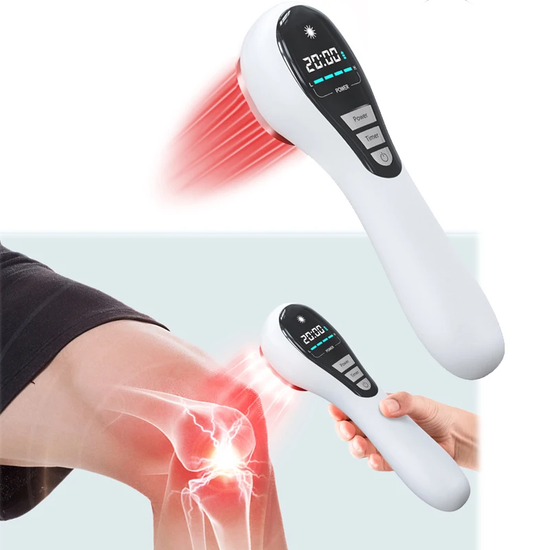 

Handheld Infrared Physiotherapy Instrument Semiconductor Laser Therapeutic Instrument Pet Postoperative Physiotherapy Instrument