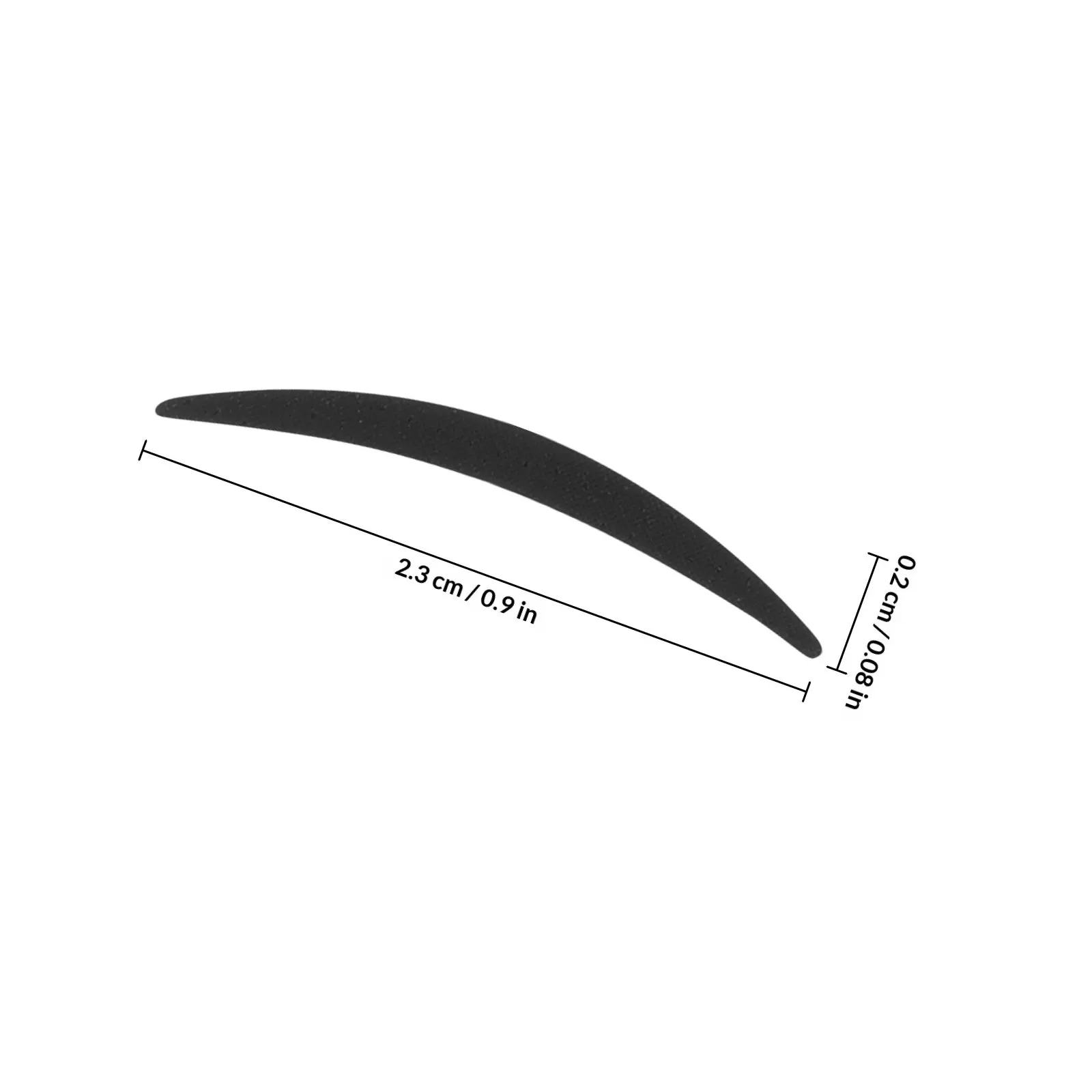 Doppellid-Aufkleber Schwarzes Augen-Make-up-Tape Sofortiger Smoky-Eye-Effekt Wiederverwendbare Eyeliner-Sticker Große-Augen-Aufkleber Selbstklebend