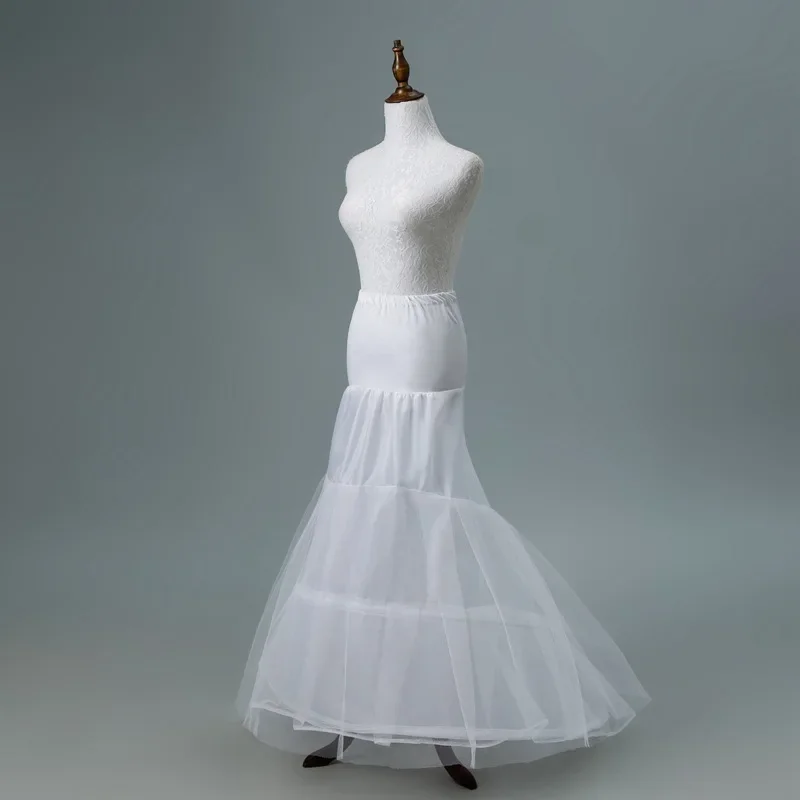 Jupon en Tulle Blanc à 2 Cerceaux de Taille Réglable, pour Robe de Mariée, Éducatif