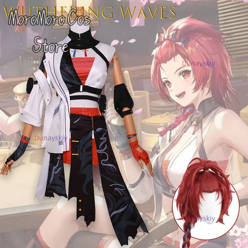 

AWuthering Waves Chixia Cosplay 코스프레 Anime Combat Suit Full Set Game Character Outfit Halloween Christmas Lolita 코스프레