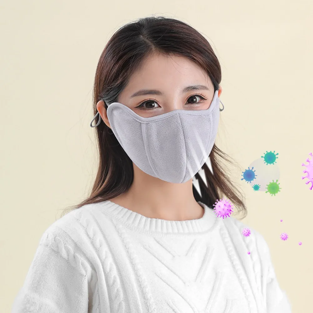 새로운 통기성 따뜻한 마스크 Traceless Anti Pollen 방풍 및 방한 페이스 마스크 따뜻한 안티 썬 마스크 나들이
