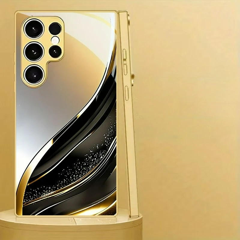 Phone Case - Shining Star-Studded Pattern Phone Case for Samsung Galaxy S26/S25/S24/S23 Ultra /S22 Ultra/S20 Ultra/56/A72/A73 5G