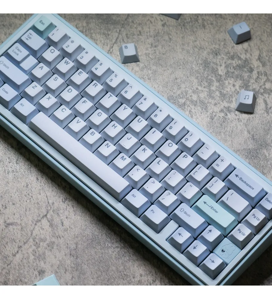 keycap 143 keys Original side engraved light-transmitting PBT five-sided thermal sublimation mechanical keyboard cap