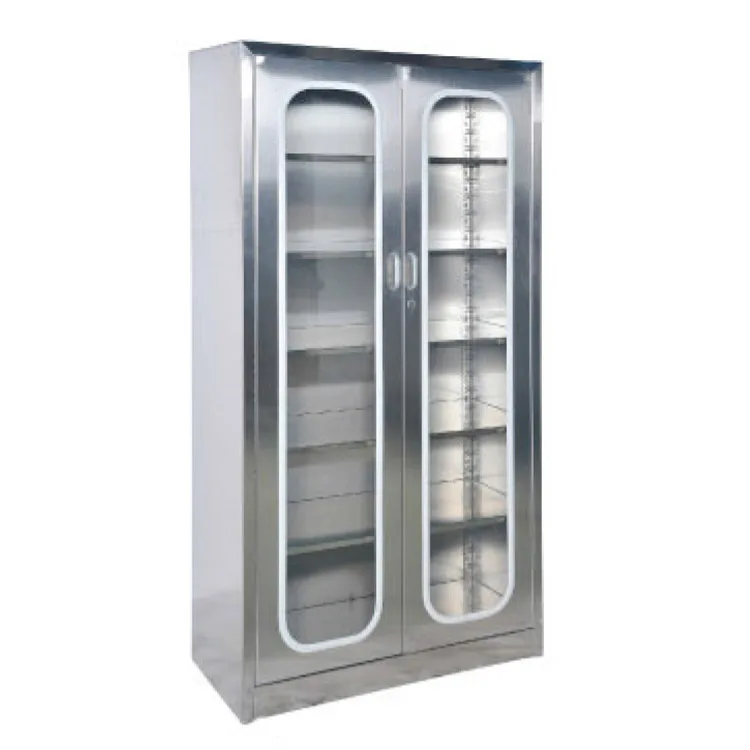 BMC43 Водонепроницаемый медицинский инвентарь из нержавеющей стали, встроенный медицинский шкаф для инструментов