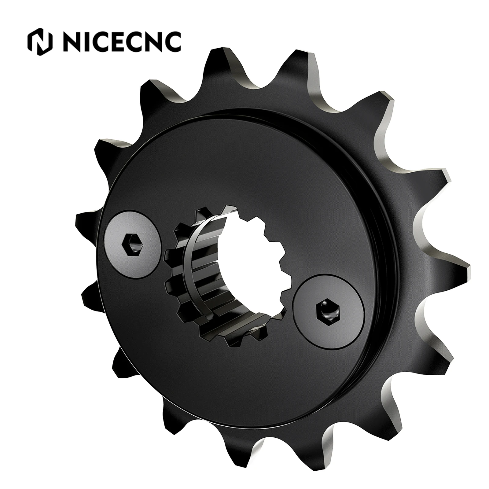 NICECNC pour Honda XR650L XR 650 L 1993-2024 2022 SuperPinion 15T pignon avant Kit d'engrenages de chaîne 20CrMnTi alliage d'acier