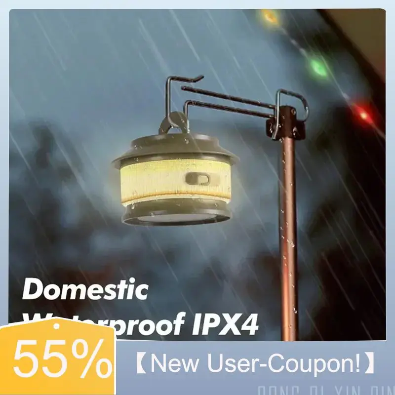 【Fast Delivery】Portable Storage String Lights Waterproof Emergency Lamp Outdoor Camping Tent Lights Green