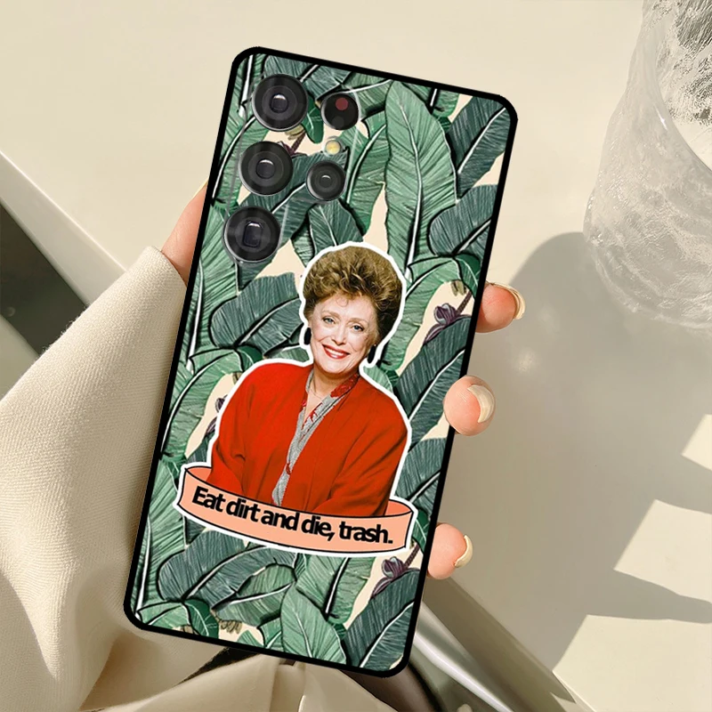Custodia Golden Girls per Samsung Galaxy S25 Ultra S21 S22 S23 S24 Ultra S9 S10 Plus S20 FE S25 FE Cover posteriore