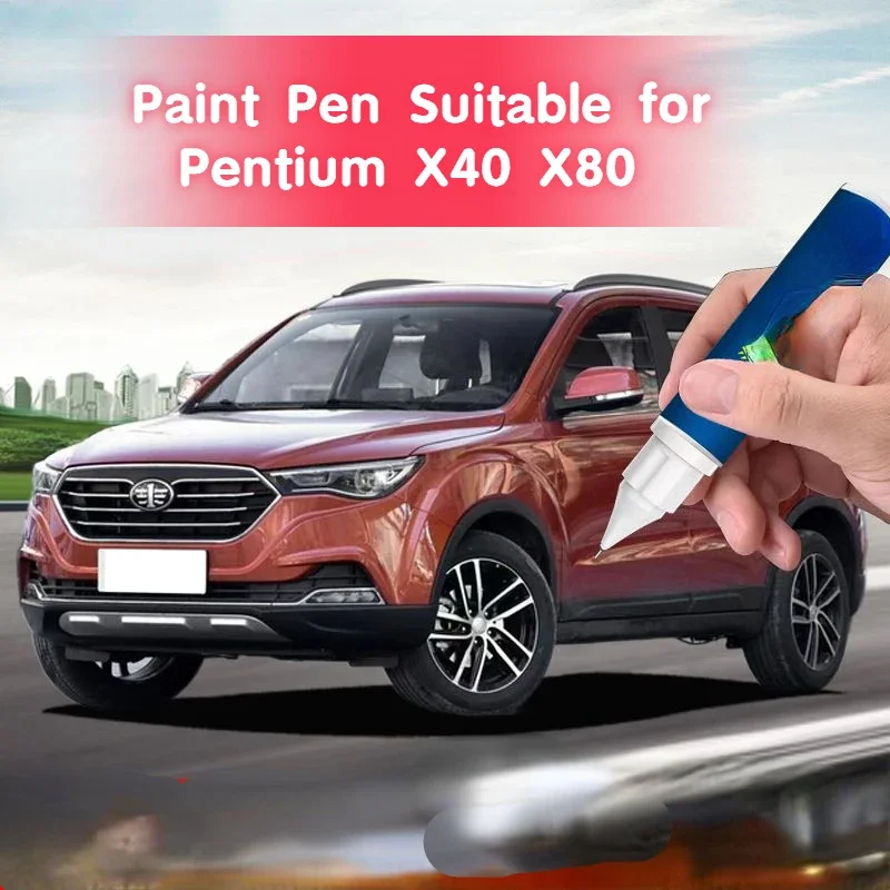 

Paint Pen Suitable for Pentium X40 X80 Heat Orange Original Factory Special Paint Fixer Car Scratch Repair Paint-Mending Pen