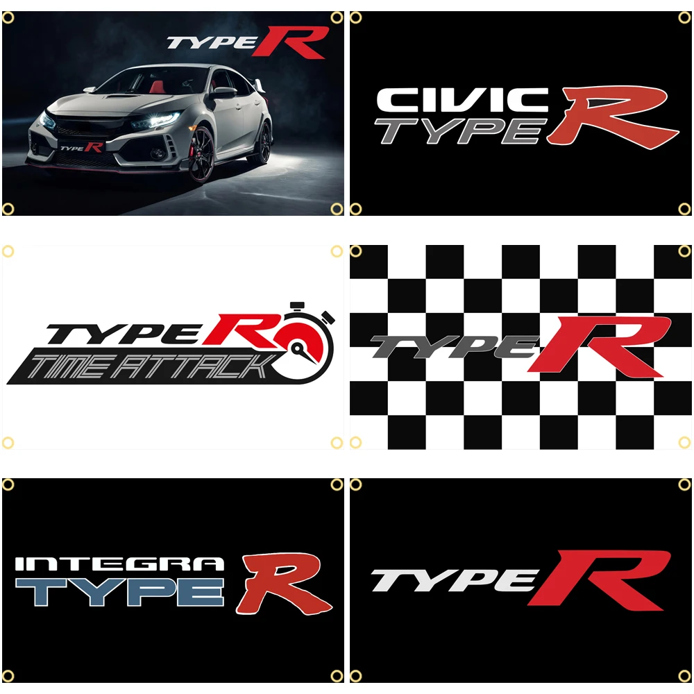 3x5 Ft Typers Flag Polyester Digital Printed Logo Banner For Car Decoration