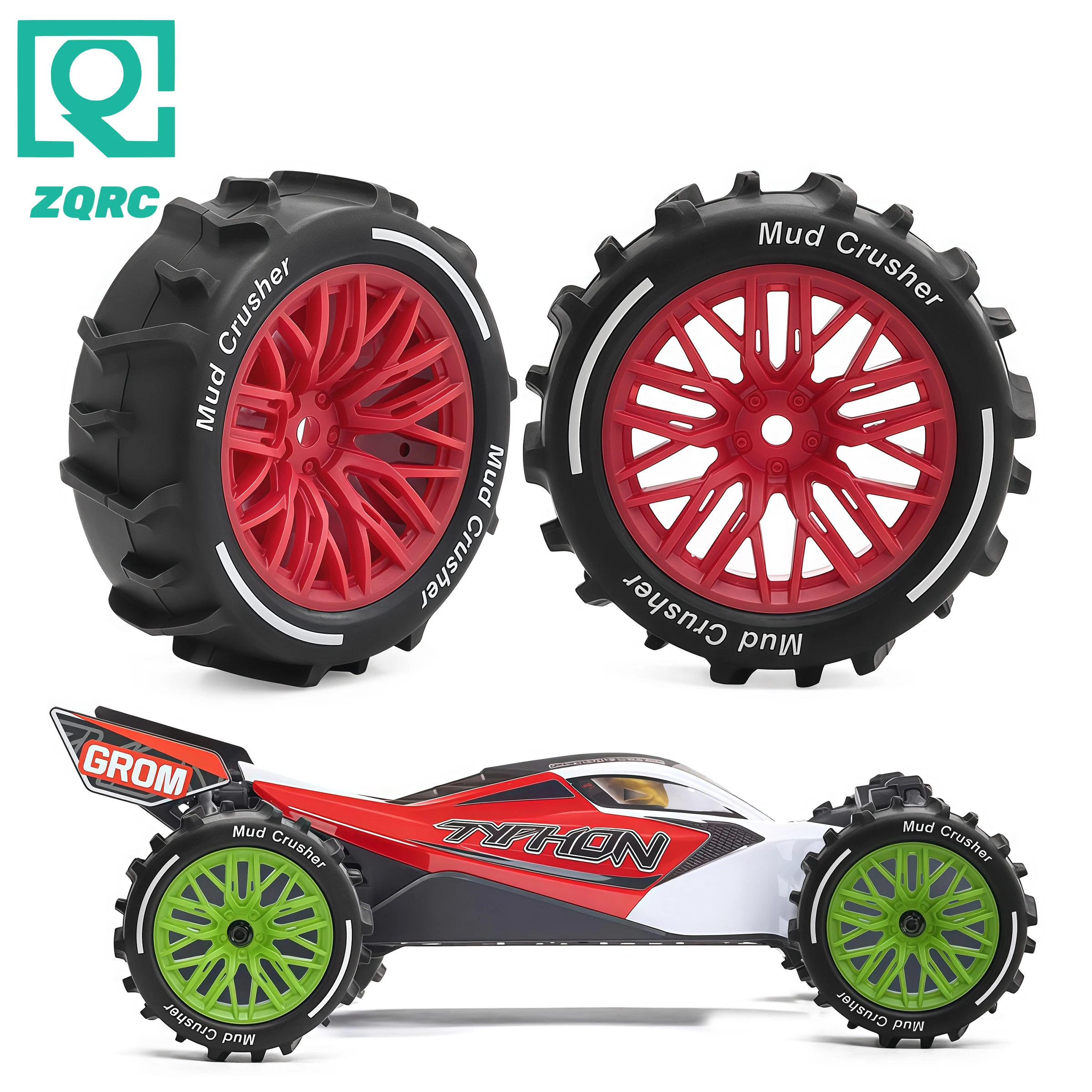 

Для Arrma 1/14 Typhon Grom Small Typhoon шины, шины для копания песка, снежных шин, пляжных шин