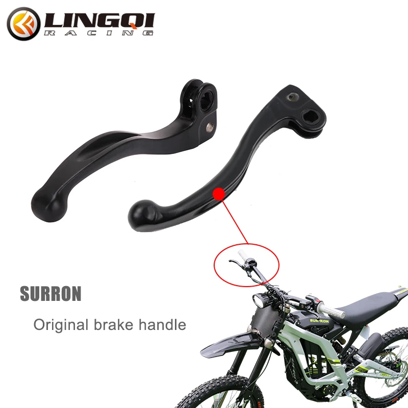 

LINGQI SURRON Light Bee X S Brake Clutch Lever Handle Bar for Pit Dirt Bike SUR RON SUR-RON Aluminum Original Breaking System