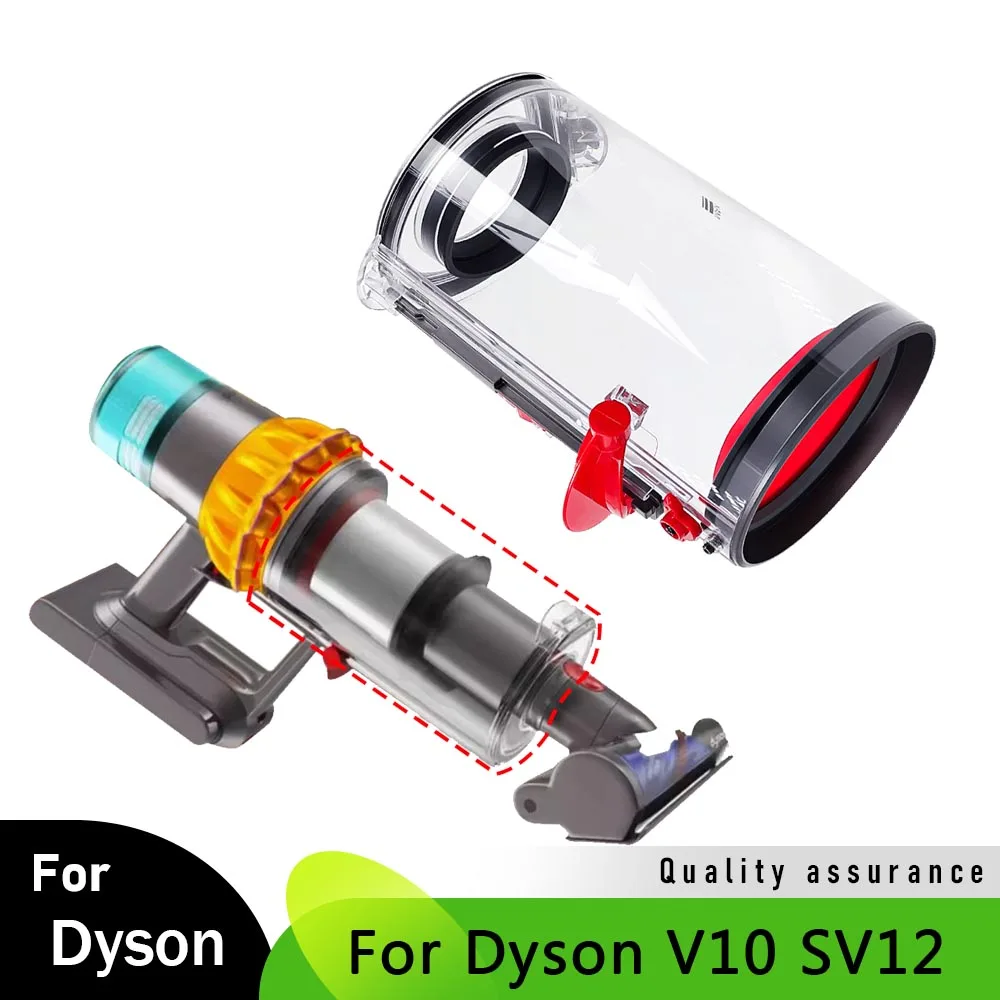 صندوق غبار كبير لدايسون V10 SV12 مكنسة كهربائية علبة بن المرفقات دلو الغبار صندوق استبدال الملحقات #1