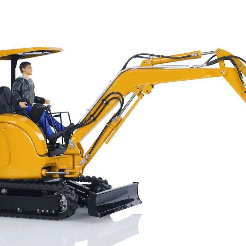 

Metal LESU PC30 Upgraded Ver RC Hydraulic Excavator Radio Controlled Digger 1/14 DIY Model Frsky X14 Radio Sound Light System