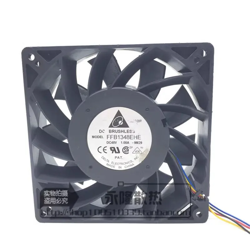 Original FFB1348EHE 48V 1.0A 127 * 127 * 38MM 12.7CM violent high wind frequency converter cooling fan