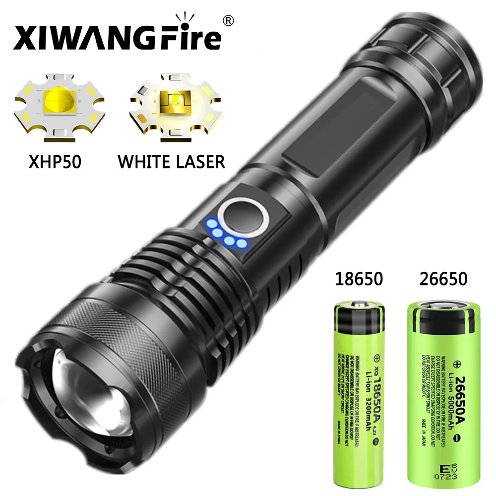 brightest usb rechargeable flashlight Powerful LED XHP 360 with charging Port SUPER BRIGHT zoomable meter) beam distance from its Luminus SFT40 LED High Lumens Bright Flashlight, USB