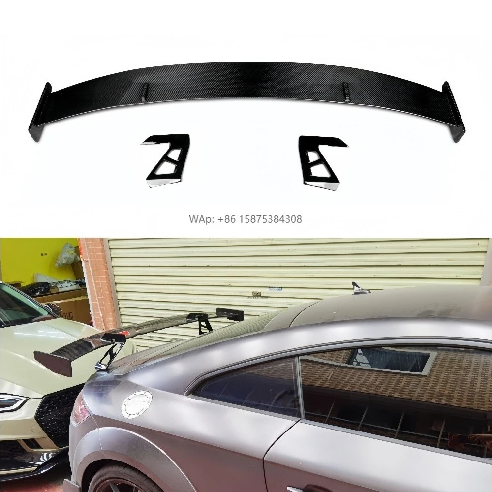 

Car Modification P-style Dry Carbon Fiber Spoiler Wing Luggage Spoiler Suitable for TT TTS TTRS
