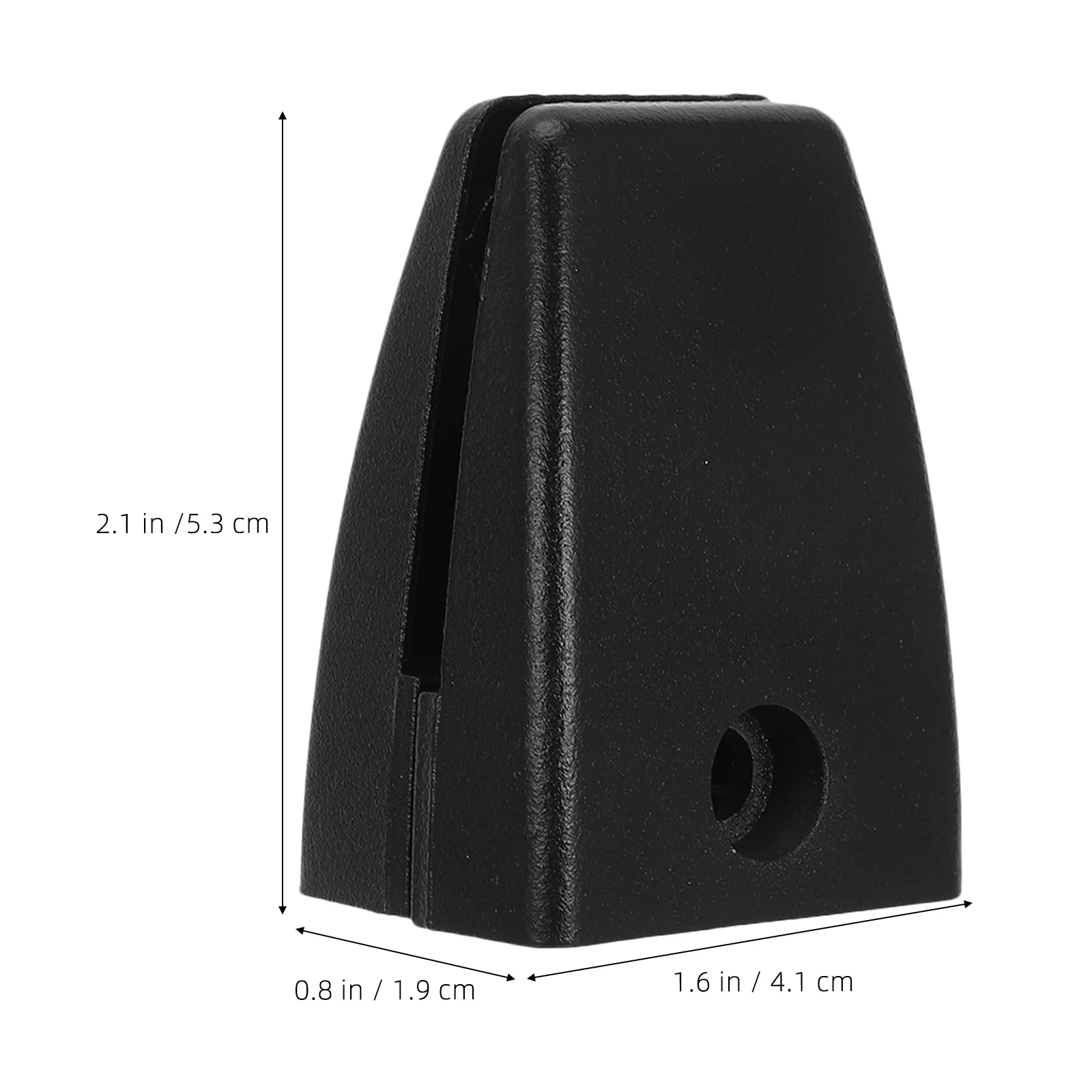 2 قطعة سطح المكتب المشبك قابل للتعديل لوحة زجاجية قوس لمكتب مكتب التقسيم شاشة الخصوصية دعم مستقر أسود