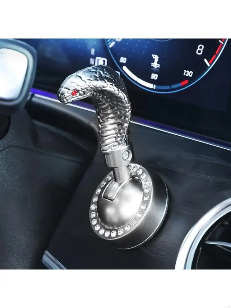  Snake Head Start Button Cover Ignition Cover For SUV Truck Car Simple To Mount