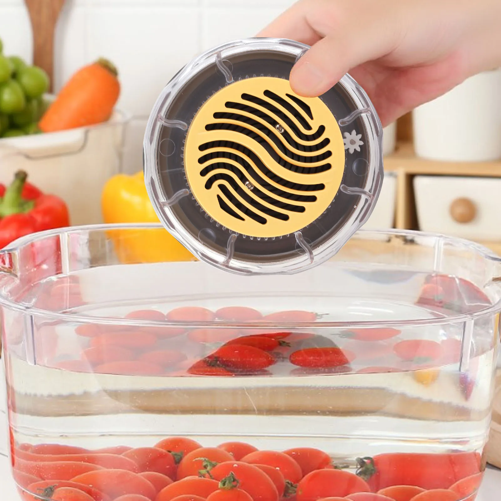 Machine à laver les fruits et légumes Spinner IPX7, nettoyeur de fruits et légumes pour nettoyer les fruits, légumes et fruits de mer