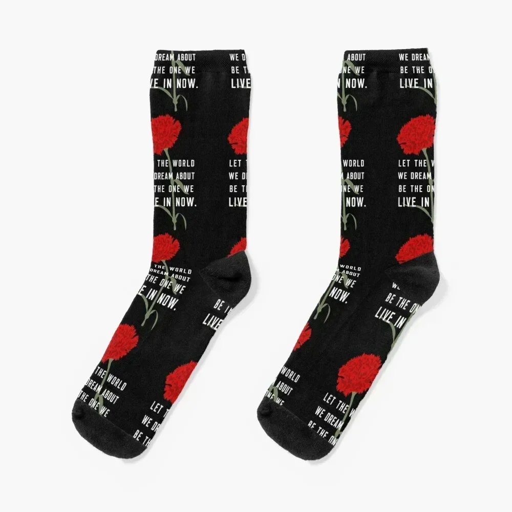 

Hadestown, The World We Dream About Socks christmas gift designer winter gifts Novelties Women Socks Men's