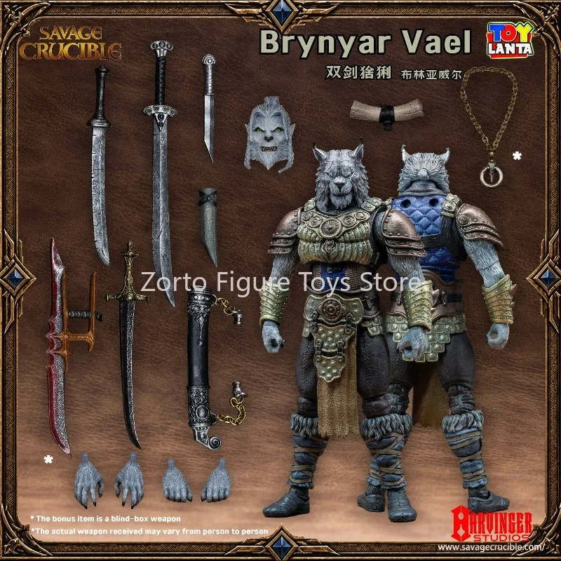 In Stock! New HS Studio Savage Furnace 1/12 Limited 26 Brynyar Vael Naraka Articulated Action Figure Model Toys Collection Gift