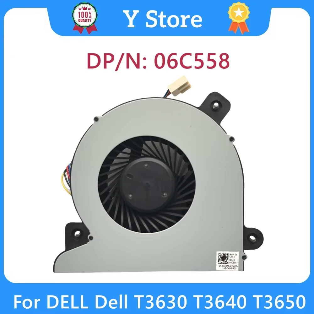 Y Store 06C558 New Original For Dell Precision T3630 T3640 T3650 Workstation 125W CPU Cooling Fan 4-pin 6C558 CN-06C558