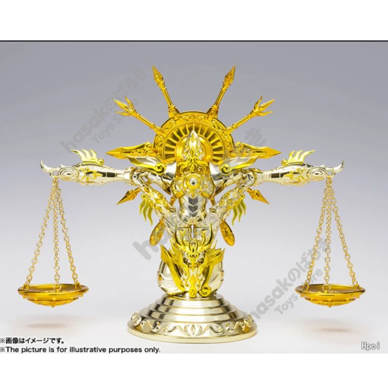 In Stock BANDAI Holy Cloth Myth EX Libra Douko Divine Cloth Saint Seiya Golden Soul Anime Character Model Toy Gift Collection - view 4