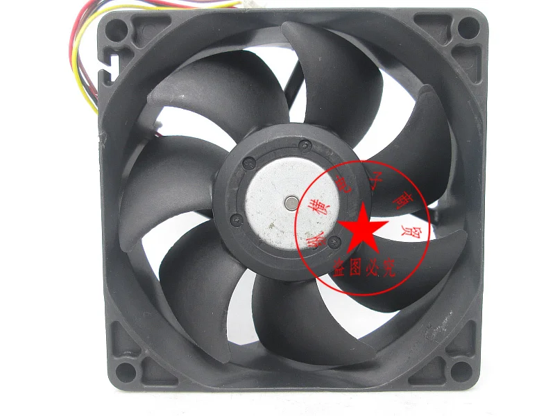 Nidec U80T12MS6A7-58 DC 12V 0.24A 80x80x25mm 4-Wire Server Cooling Fan