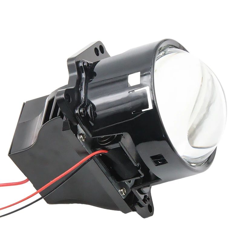 

12V 60W 5800-6500K 3 Inch Bi LED Projector Lenses with Double Reflectors Glass HD Lens