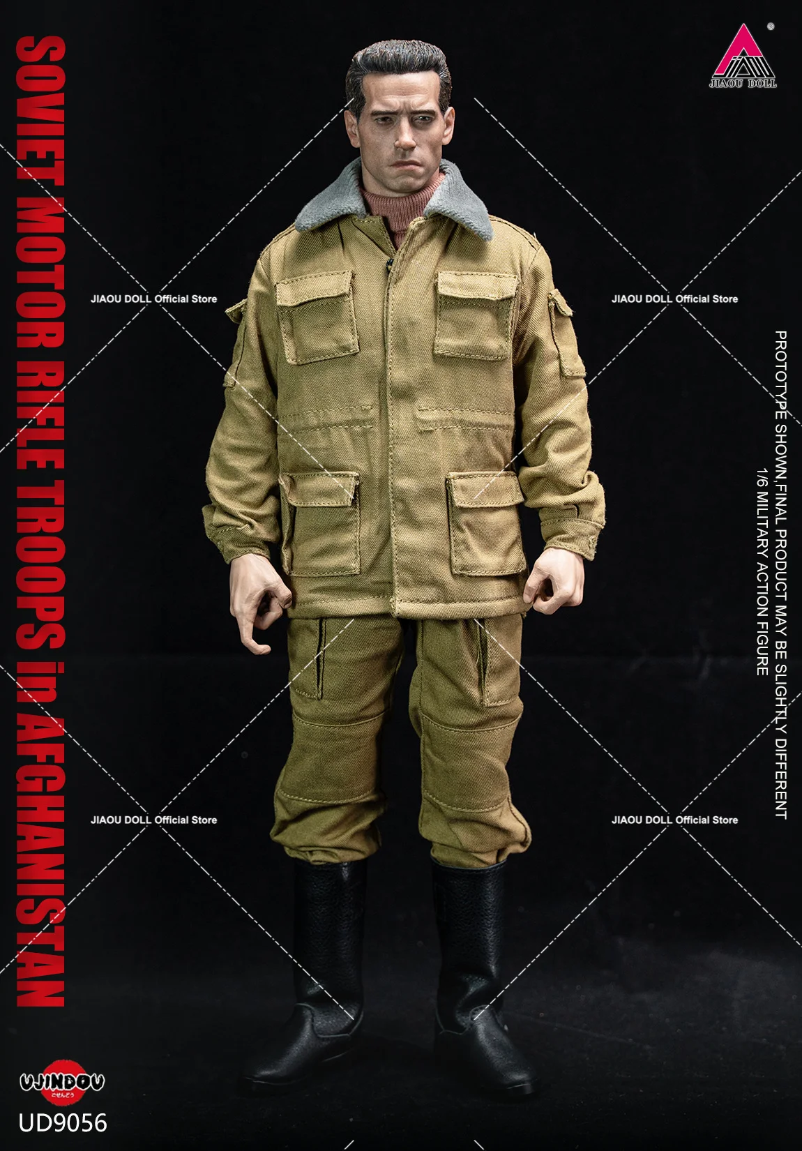 2025 Q4 UJINDOU UD9056 1/6 Ex statuetta di fanteria motorizzata sovietica in set completo afghano 12 '' modello di action figure di soldato maschio