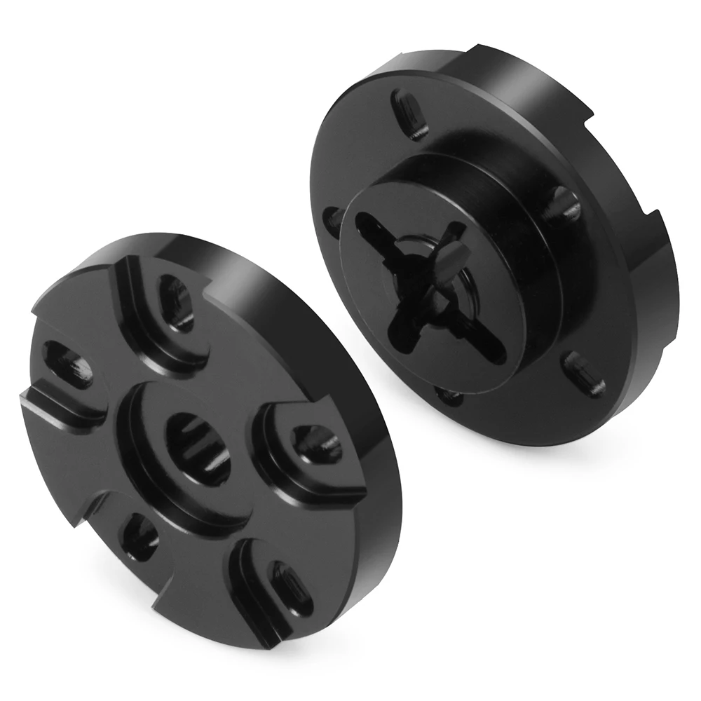 TRINOOD 2Pcs Aluminum Alloy Wheel Hex Hub Adapters for 1/12 Tamiya Lunch Box Upgrade Parts