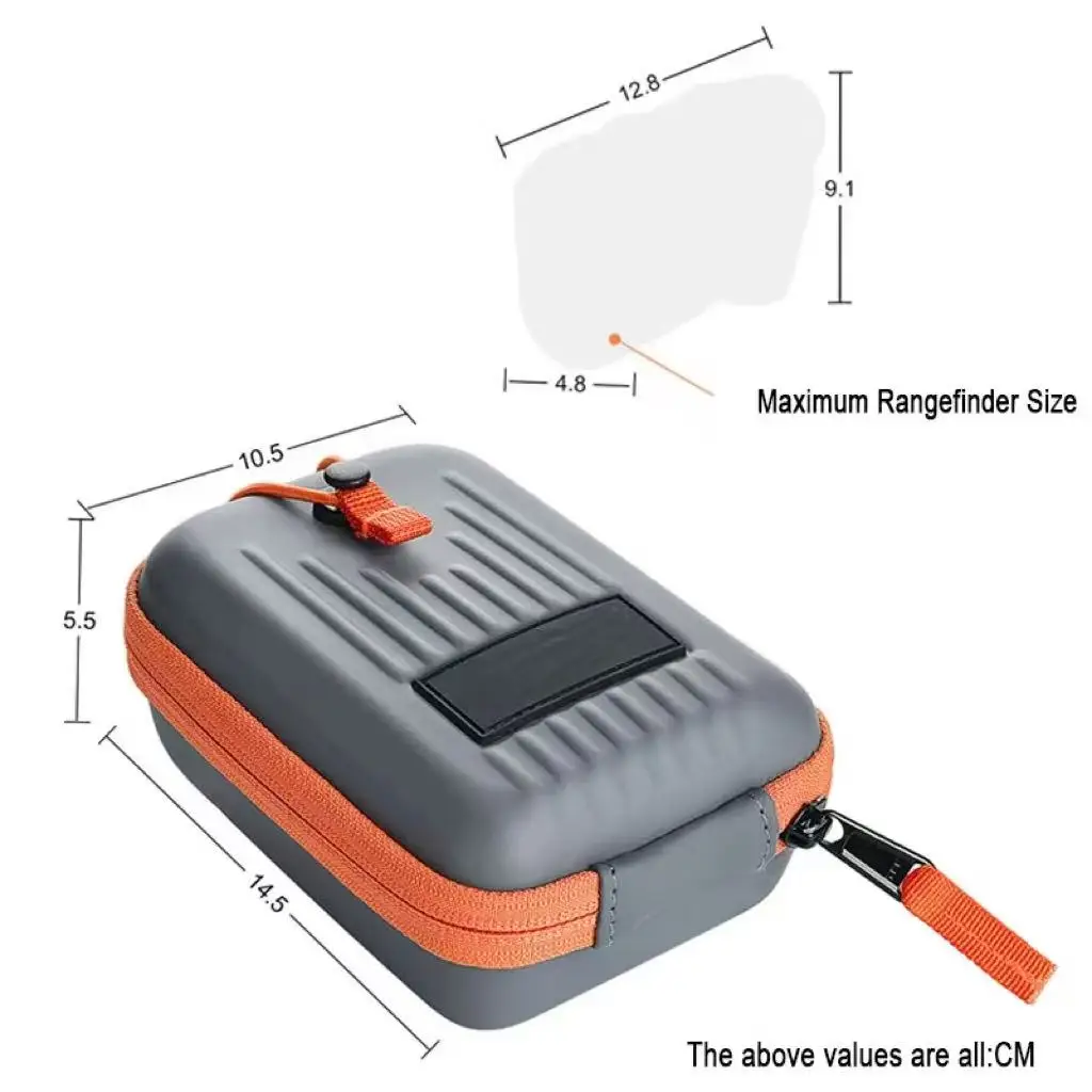 حقيبة جولف جولف Rangefinder المنظم المحمولة جولف بولي Laser Laser Rangefinder الحقيبة أداة للصدمات جولف المحمولة الخصر حزم