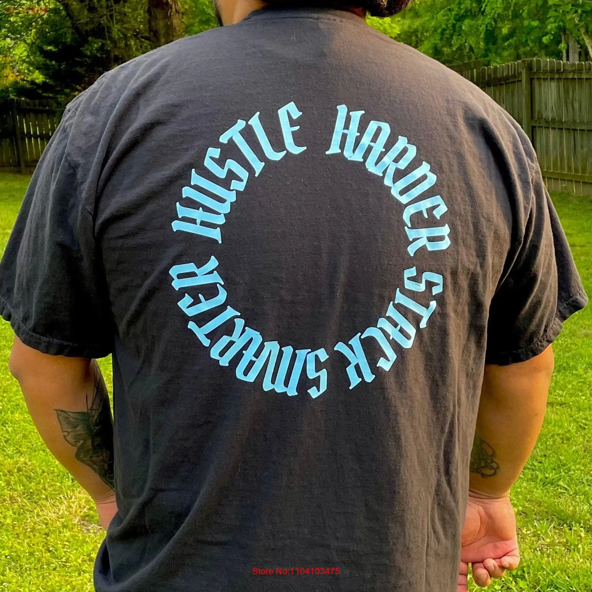 Hustle Harder Stack Smarter Hustler's mindset Motivational t shirt Comfort Colors tee long or short sleeves