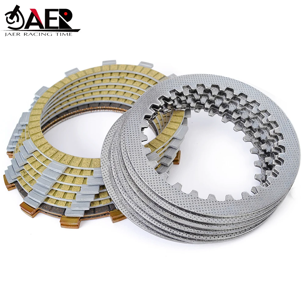 Clutch Friction Plates for Yamaha FZ6 FZ6-N FZ6-NA FZ6-NS FZ6 Naked FZ6-S FZ6-SA FZ6 FZ6-SAHG FZ6-SHGY FAZER S2 FZ6SW FZS6W FZ6