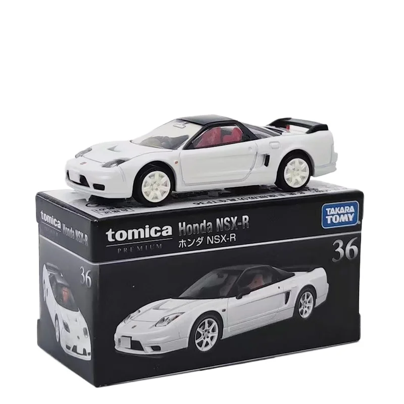 TAKARA TOMY 1:64 Black Box Auto giocattolo in lega Honda NSX-R modello in miniatura con albero di pressione in lega, decorazione per adulti, giocattolo per ragazzo, regalo di compleanno