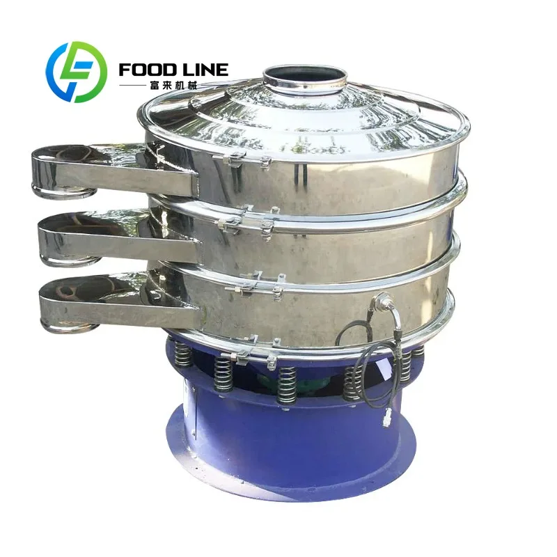 Customized Vibrating Sifter Machine Stainless Steel 304/316 Sieve Flour Sieving Machine