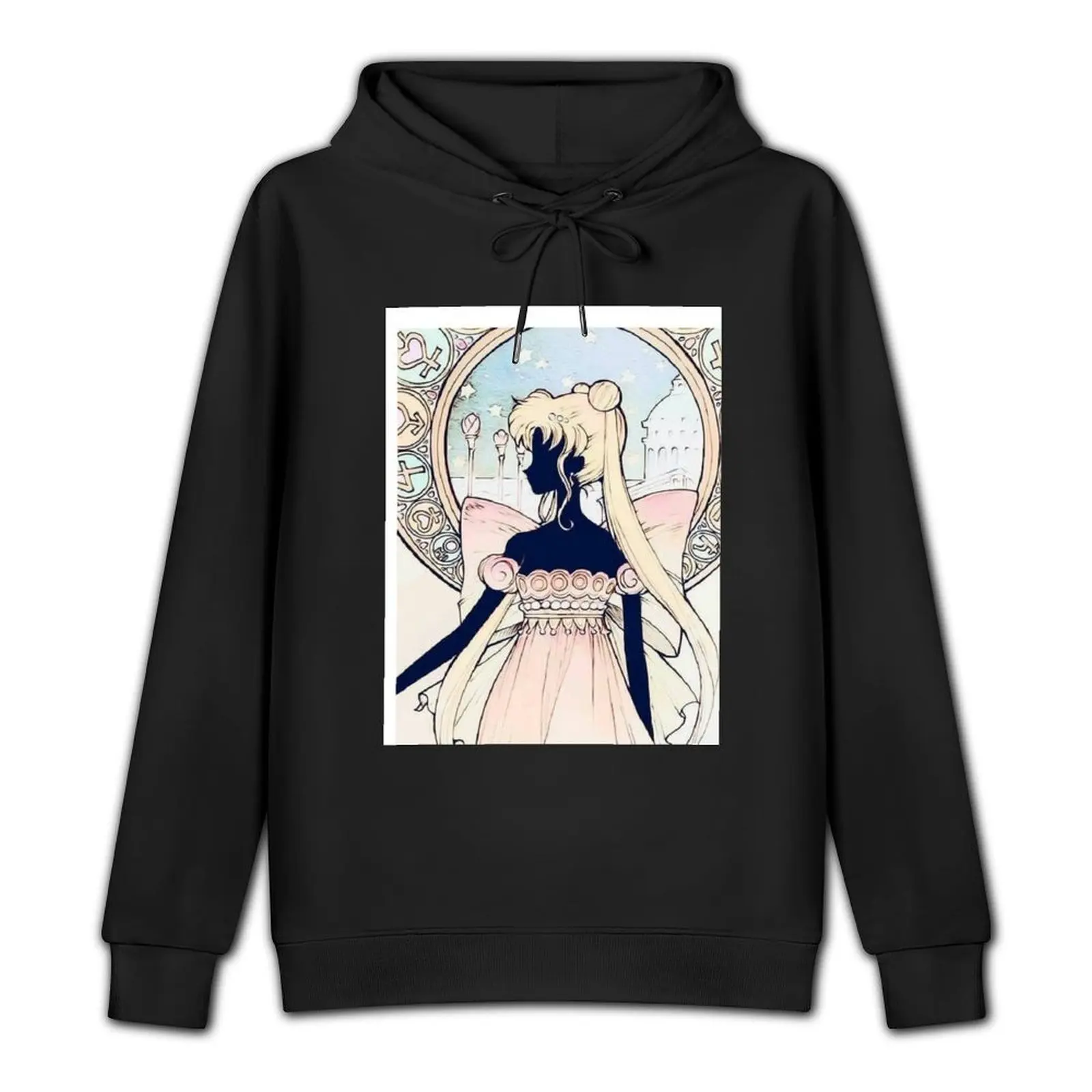 Princess Serenity Pullover Hoodie men's sweat-shirt blouse male clothes anime hoodie