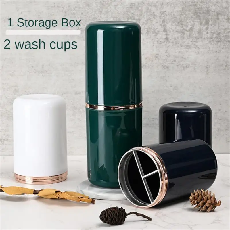 Storage Wash Sturdy Rounded Storage Box Mouthwash Cup Small Durable Travel Healthy Material Portable Large Capacity