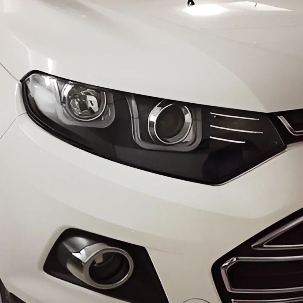 

Для Ford EcoSport 2013-2017 автомобильные передние фонари, обновленные двойные U DRL линзы проектора, автомобильные аксессуары, светодиодные автомобильные фары в сборе