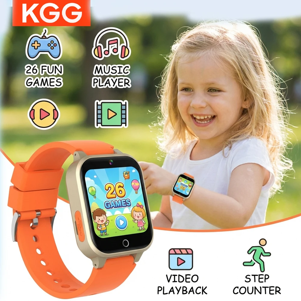 

Kids Smart Watch 26 Games Pedometer Video MP3 Children Smartwatch Camera Alarm Clock Digital Watch For Girls Boys Birthday Gifts