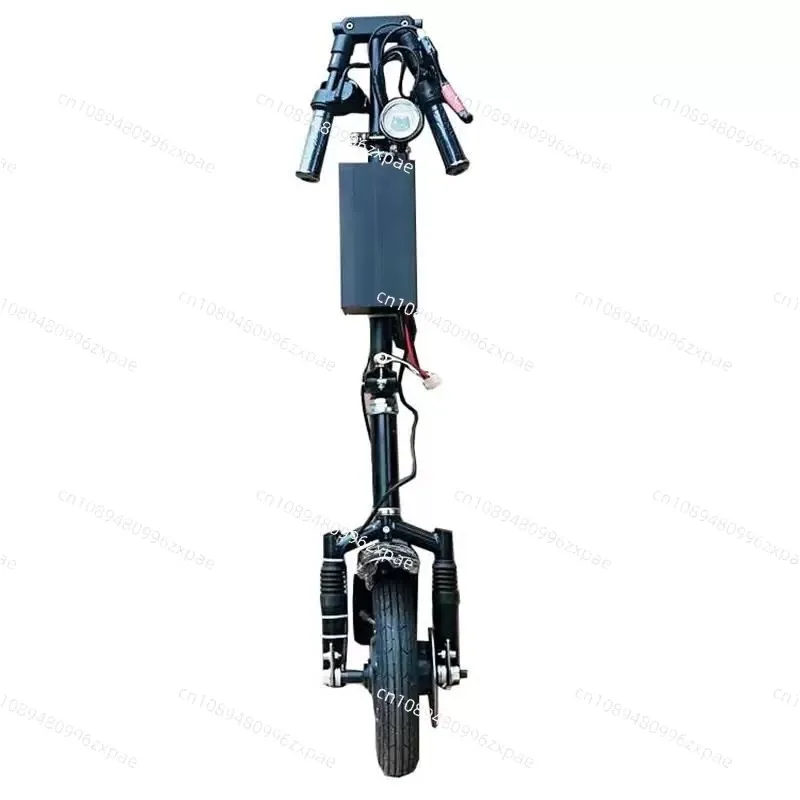 Electric Wheelchair Towing Head 25 Inch Front Drive Wheel With Disc Brake Modified Mobility Trailer Head For Disabled