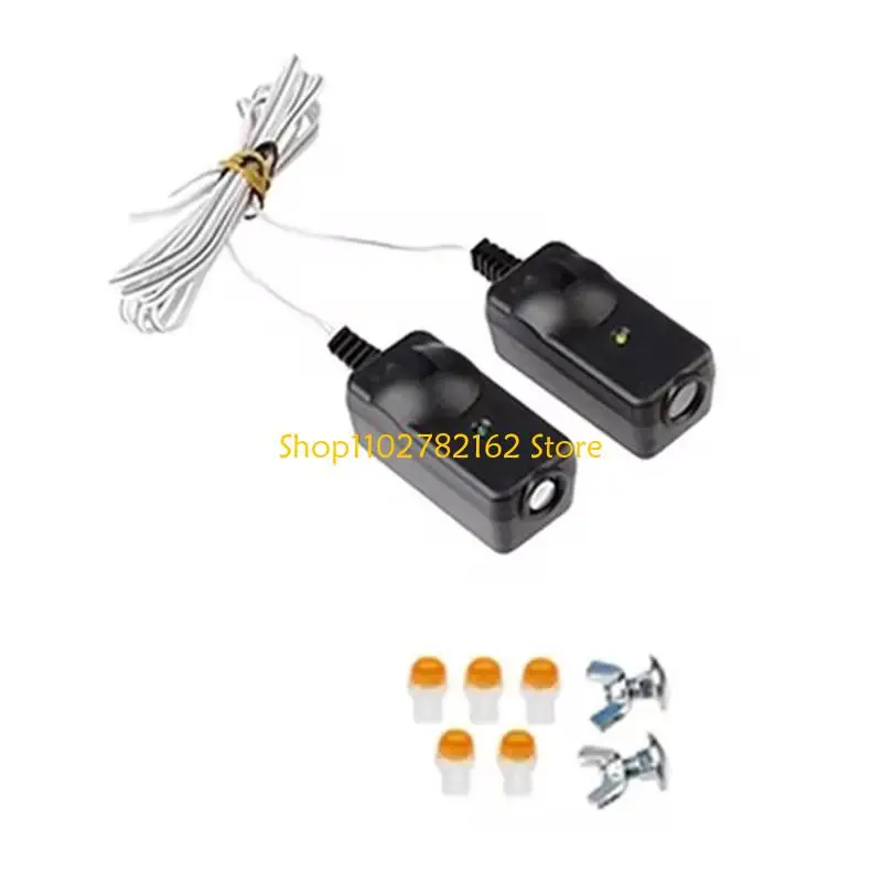 

547B Safety Beam Eyes for 41A5034 Sears Chamberlain Garage Door Opener with Brackets